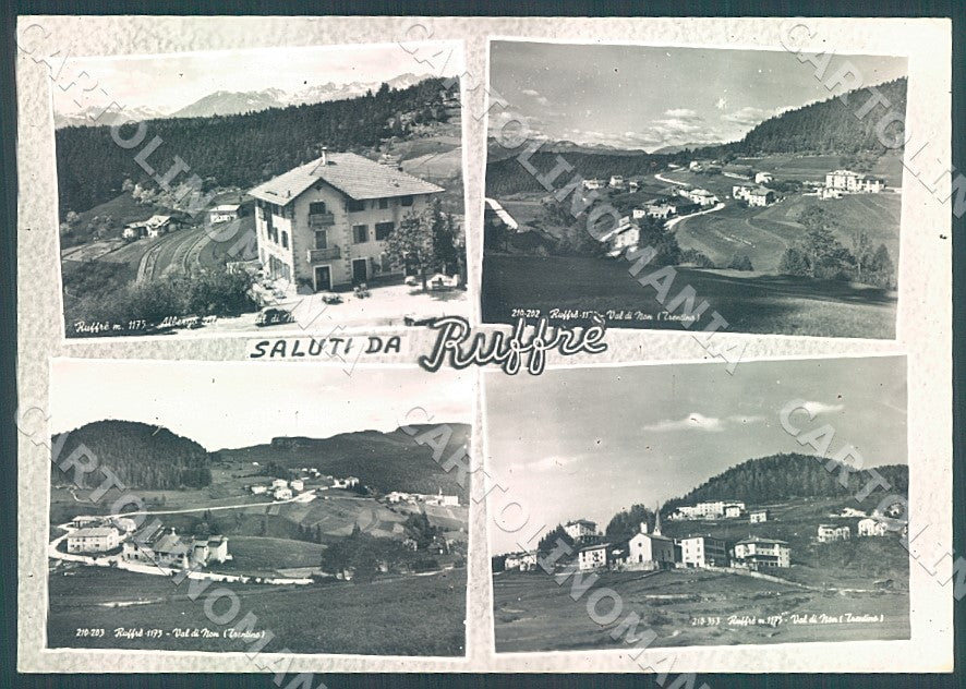 Trento Ruffrè saluti da Foto FG cartolina JK7273 – fronte