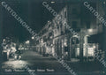 Biella Città Notturno Piazza Vittorio Veneto Foto FG cartolina JK7277 – fronte