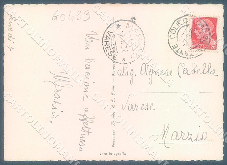 Como Cadenabbia Foto FG cartolina JK7285 – retro