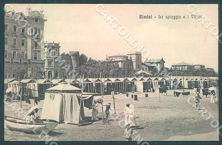 Rimini Città Spiaggia Alterocca 2885 cartolina JK7299 – fronte