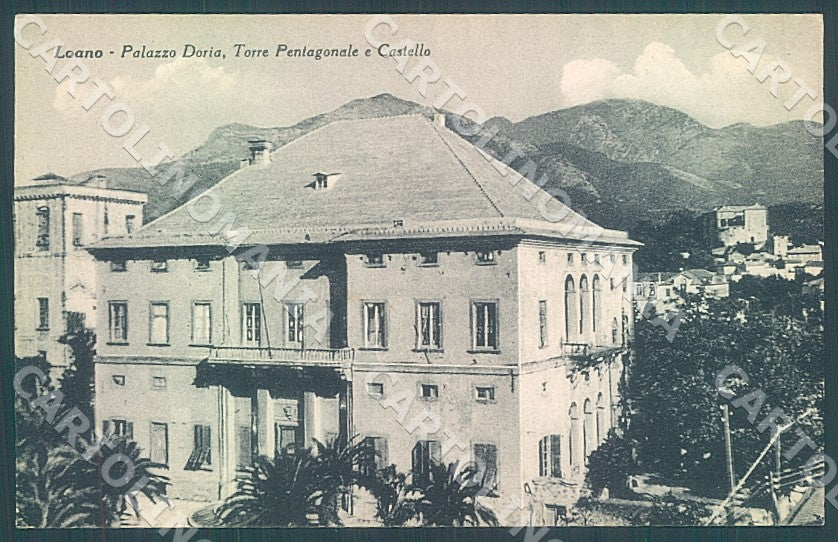 Savona Loano Castello Palazzo Doria cartolina JK7305 – fronte