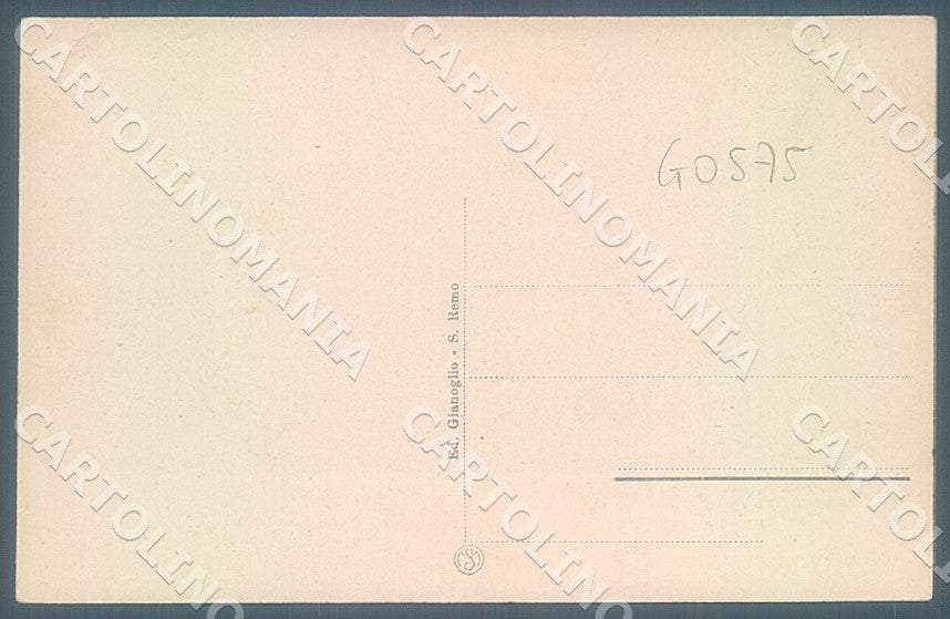 Imperia Bussana Vecchia cartolina JK7307 – retro