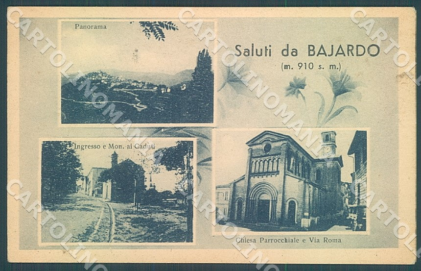 Imperia Bajardo Chiesa saluti da cartolina JK7310 – fronte