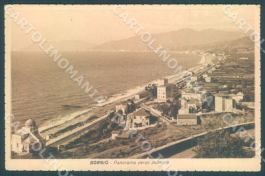 Savona Borgio Panorama cartolina JK7315 – fronte