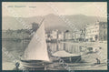 Genova Santa Margherita Ligure Spiaggia Brunner 19223 cartolina JK7318 – fronte