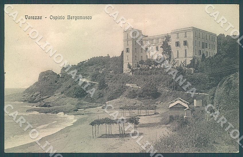 Savona Varazze Ospizio Bergamasco cartolina JK7326 – fronte