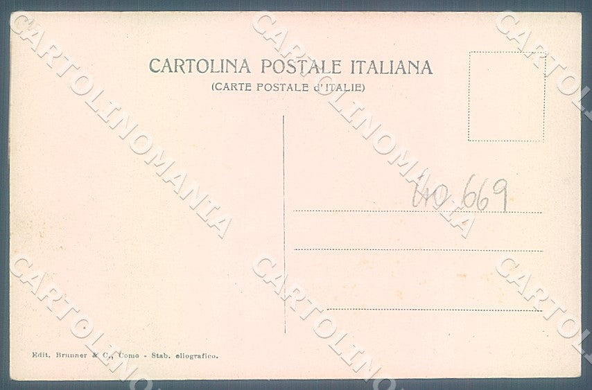 Savona Alassio Grand Hotel Brunner 7022 cartolina JK7332 – retro