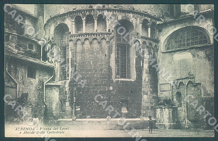 Savona Albenga Abside Cattedrale cartolina JK7335 – fronte