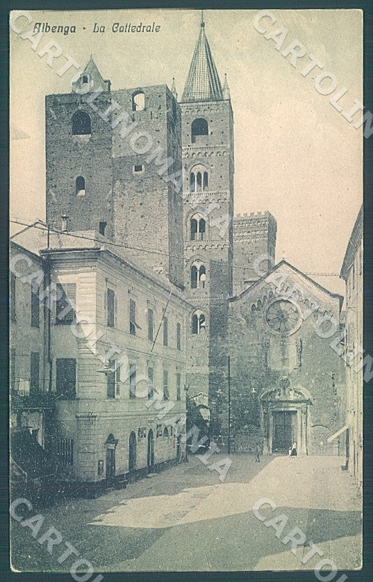 Savona Albenga Cattedrale cartolina JK7337 – fronte