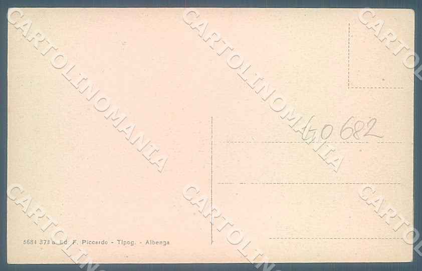 Savona Albenga Cattedrale cartolina JK7337 – retro