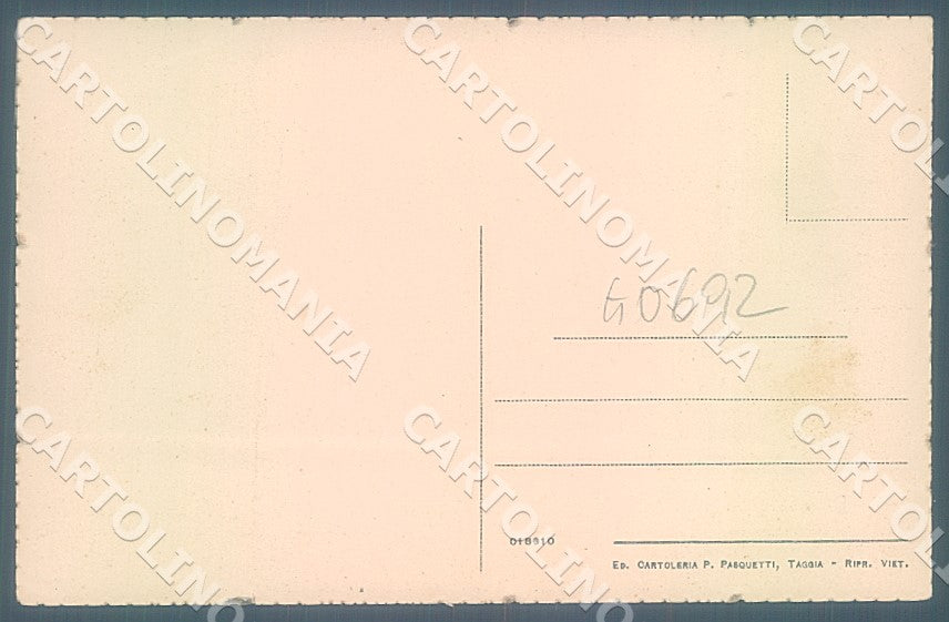 Imperia Taggia Via Soleri cartolina JK7342 – retro