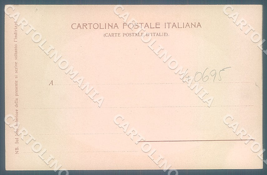 Imperia Taggia Ponte Donna Asino cartolina JK7343 – retro