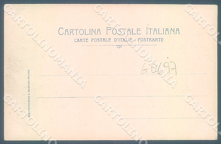 Genova Rapallo Spiaggia cartolina JK7344 – retro