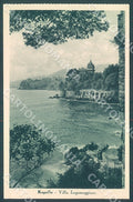 Genova Rapallo Villa Lagomaggiore cartolina JK7346 – fronte