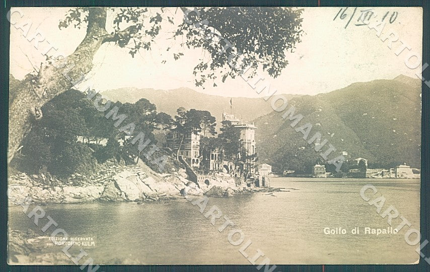 Genova Rapallo Golfo Foto cartolina JK7349 – fronte