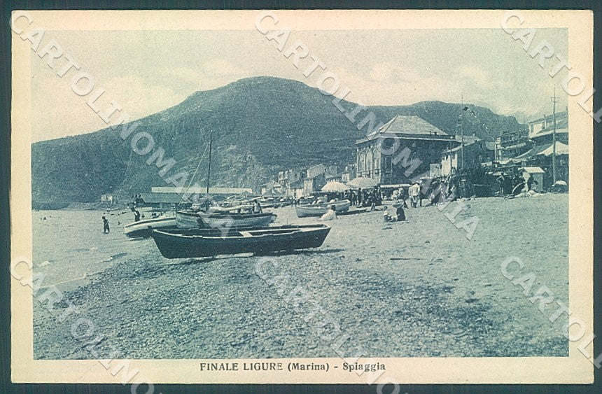 Savona Finale Ligure Spiaggia cartolina JK7354 – fronte