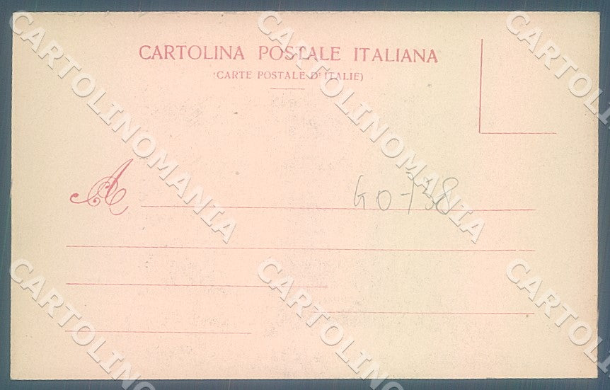 Genova Città Chiesa Sant Ambrogio cartolina JK7361 – retro