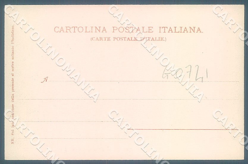 Genova Città Via Carlo Alberto Trenkler 25168 cartolina JK7363 – retro