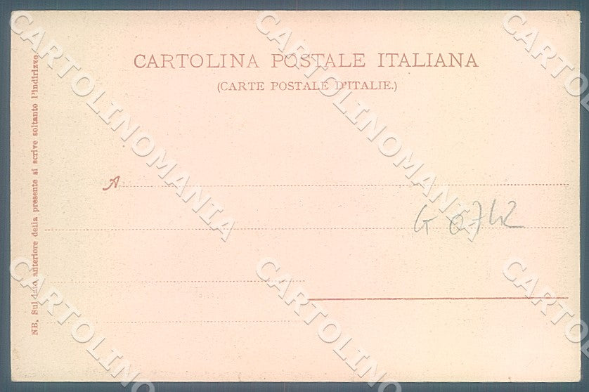 Genova Città Battello Porto Trenkler 26692 cartolina JK7364 – retro