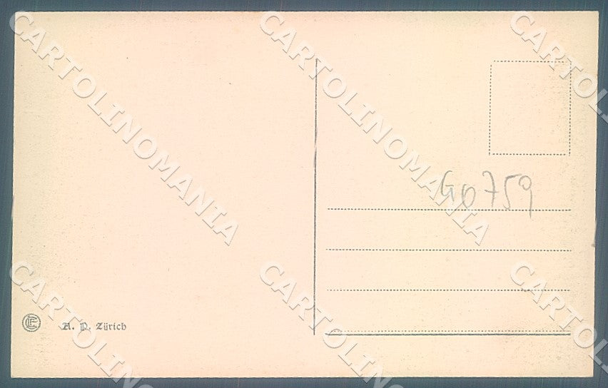 Genova Città Chiesa Annunziata cartolina JK7375 – retro