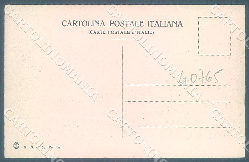 Genova Città Piroscafo America cartolina JK7379 – retro