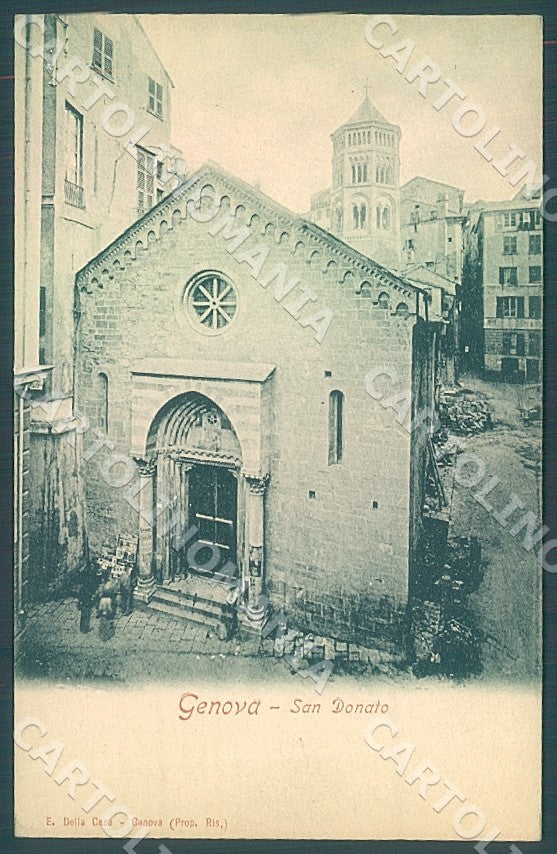 Genova Città San Donato cartolina JK7381 – fronte
