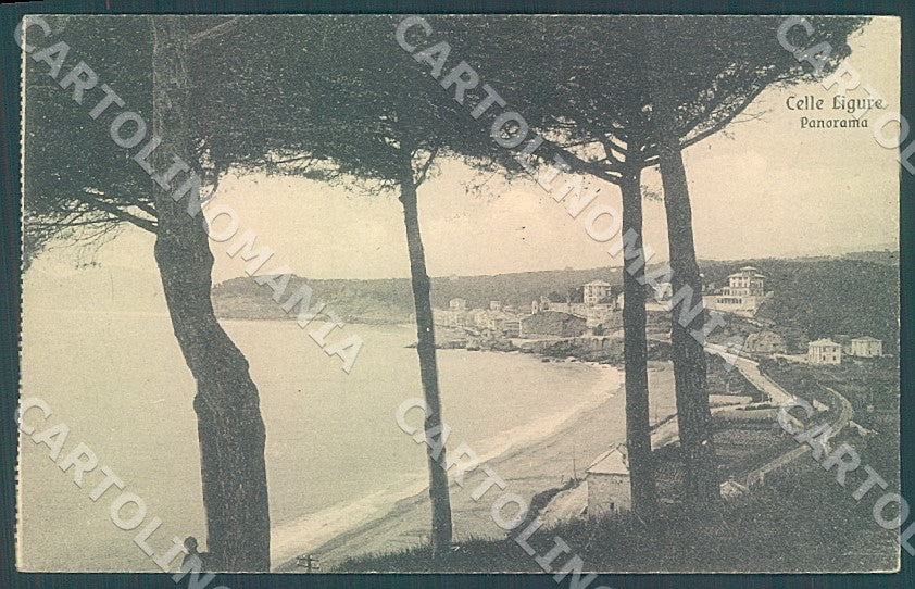 Savona Celle Ligure cartolina JK7385 – fronte