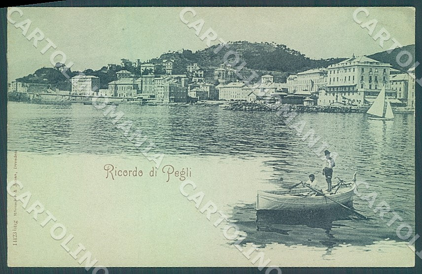 Genova Pegli cartolina JK7391 – fronte