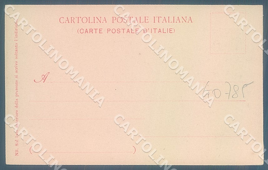 Genova Pegli Villa Pallavicini cartolina JK7393 – retro