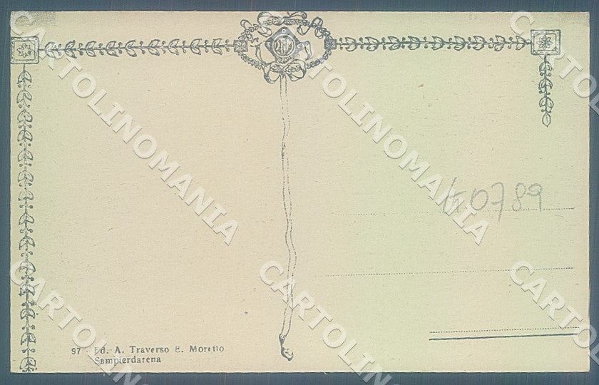 Genova Sampierdarena Via Colombo cartolina JK7395 – retro