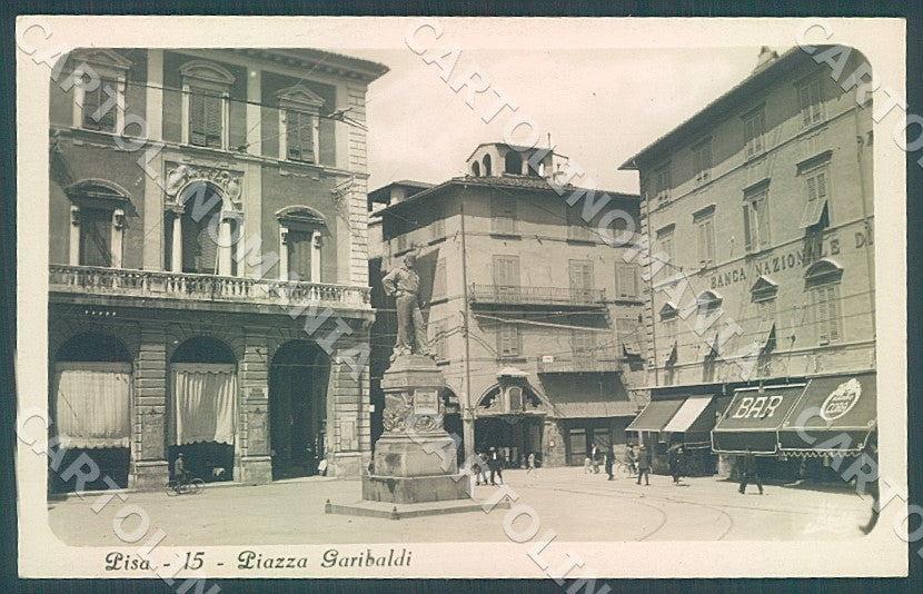 Pisa Garibaldi Foto cartolina JK7404 – fronte