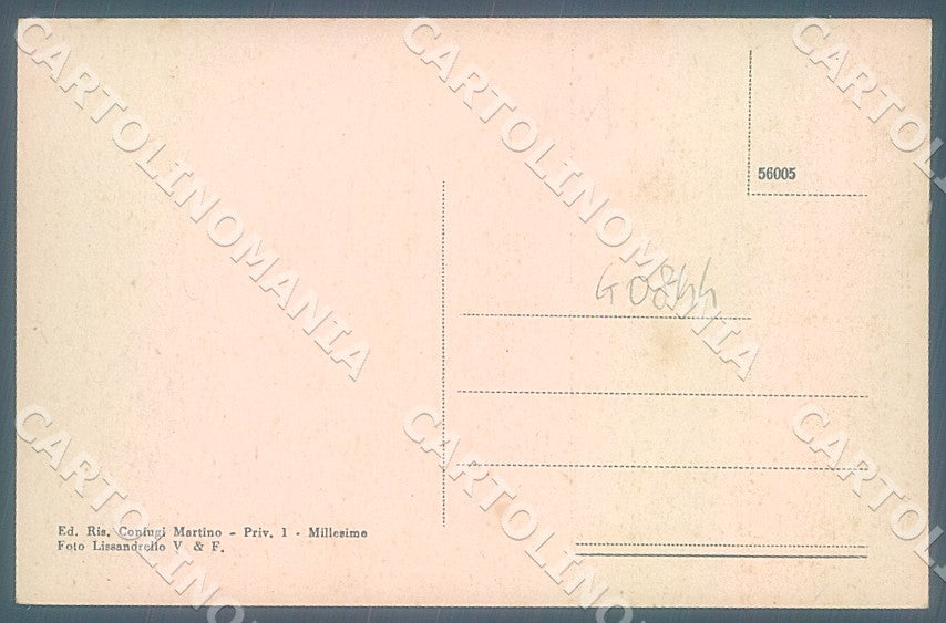 Savona Millesimo cartolina JK7416 – retro