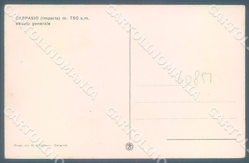 Imperia Carpasio cartolina JK7420 – retro