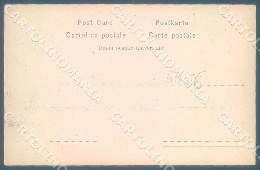 Imperia Bordighera Strada Romana cartolina JK7423 – retro