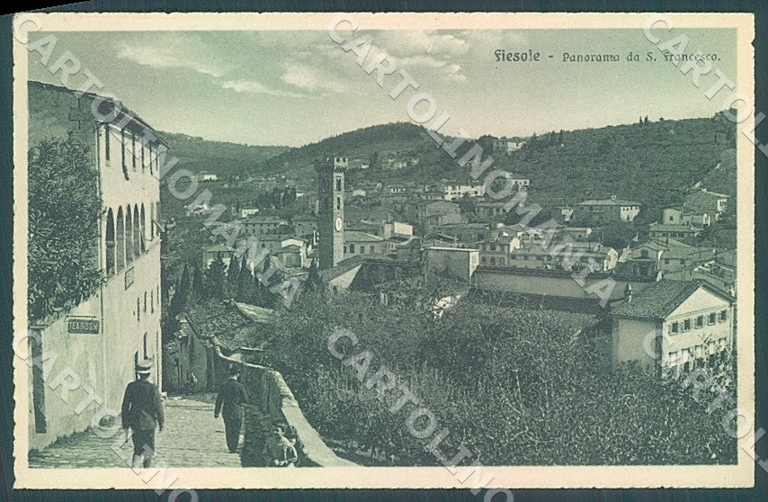 Firenze Fiesole San Francesco cartolina JK7424 – fronte
