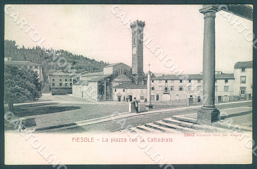 Firenze Fiesole Cattedrale Alterocca 2802 cartolina JK7426 – fronte