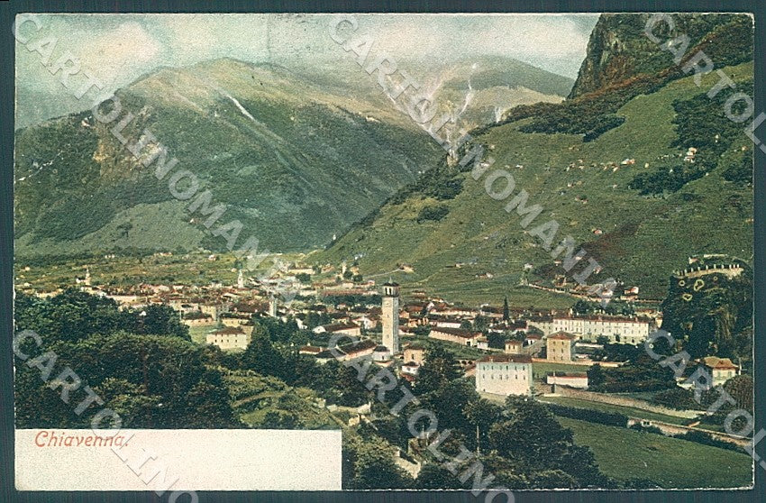 Sondrio Chiavenna cartolina JK7432 – fronte