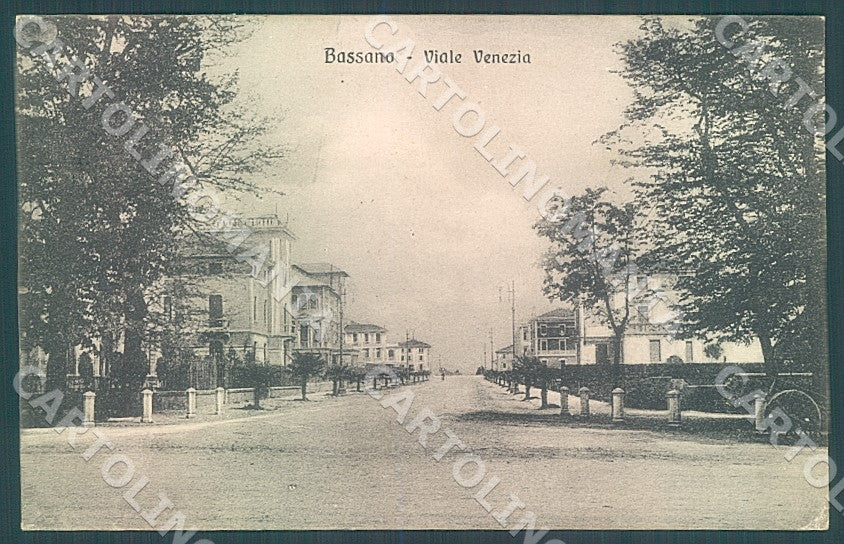 Vicenza Bassano Viale Venezia cartolina JK7434 – fronte