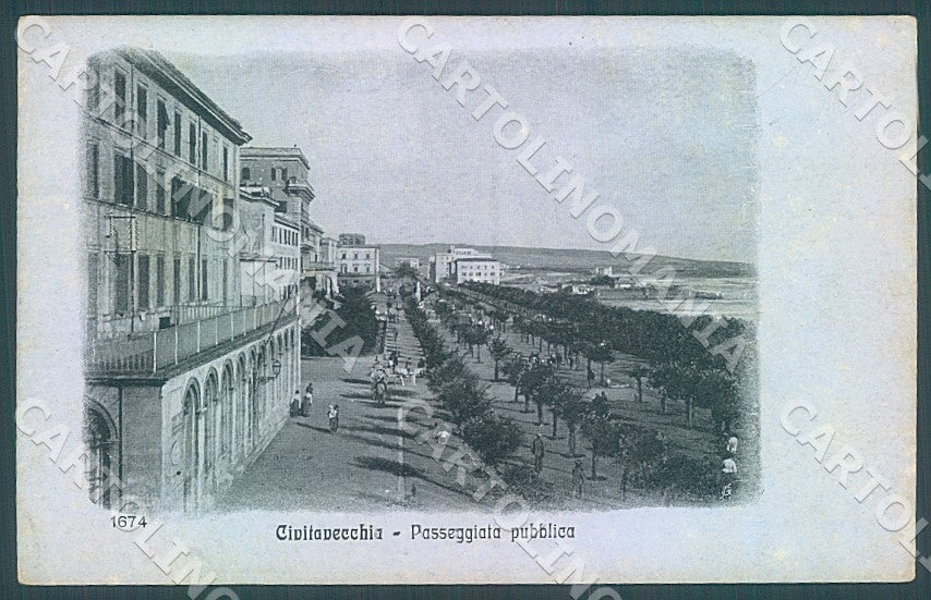 Roma Civitavecchia Alterocca 1674 cartolina JK7443 – fronte