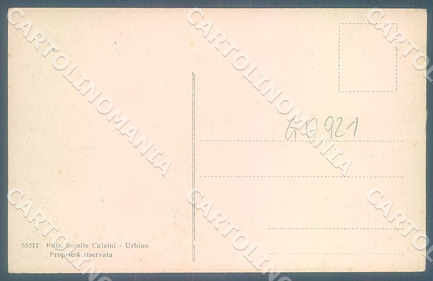 Pesaro Urbino Via Bramante cartolina JK7448 – retro