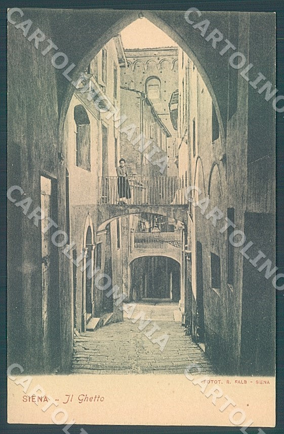 Siena Città Ghetto cartolina JK7461 – fronte