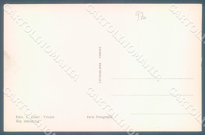 Gorizia Monfalcone Foto cartolina JK7463 – retro