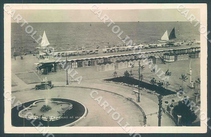 Rimini Riccione Capanni al Mare Foto cartolina JK7467 – fronte