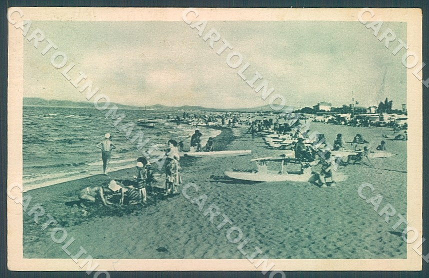 Rimini Riccione Spiaggia cartolina JK7470 – fronte