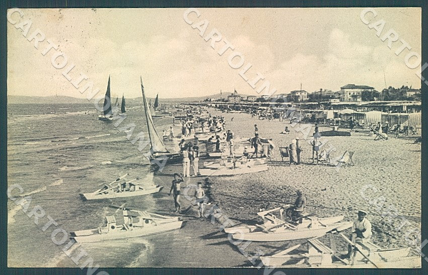 Rimini Riccione Spiaggia cartolina JK7484 – fronte