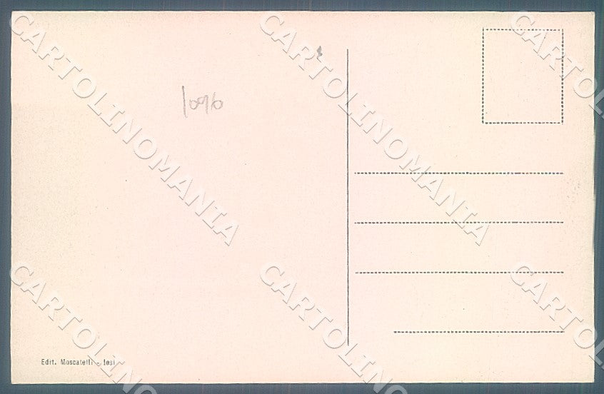 Rimini Riccione Spiaggia cartolina JK7529 – retro