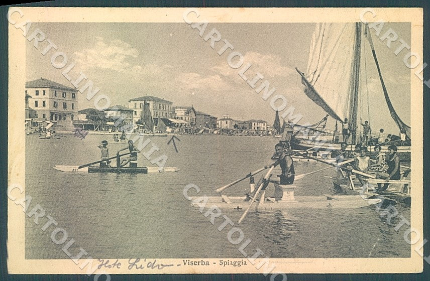 Rimini Viserba Spiaggia cartolina JK7539 – fronte