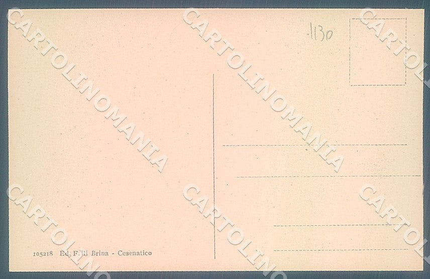 Forlì Cesena Cesenatico Via dei Mille cartolina JK7549 – retro