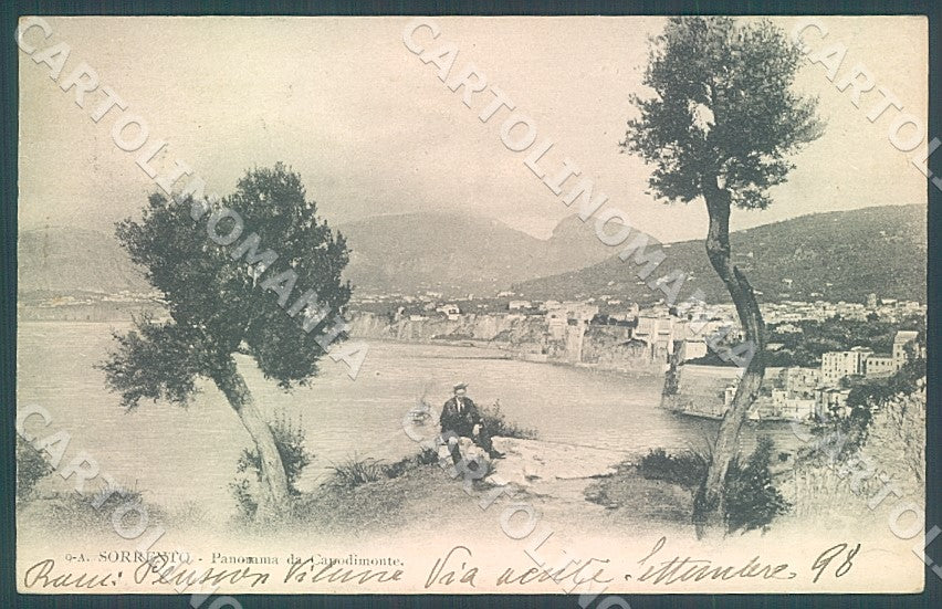 Napoli Sorrento Panorama da Capodimonte cartolina JK7556 – fronte