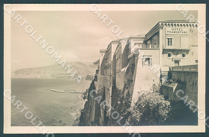 Napoli Sorrento Hotel Tramontano Foto cartolina JK7559 – fronte